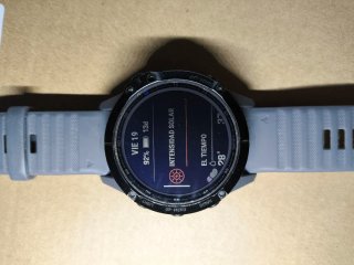 Garmin Fenix 6 Pro Solar Gris y Azul