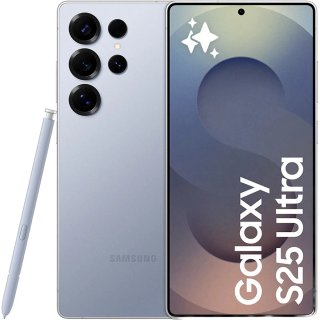 Samsung Galaxy S25 Ultra azul.