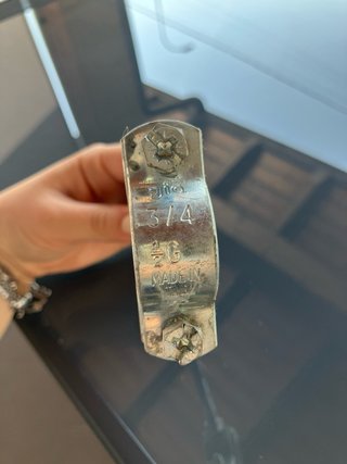 Supporti metallici per tubi