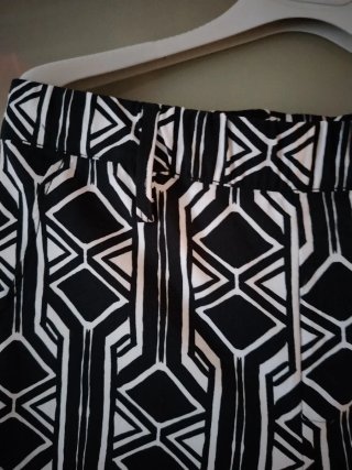Pantaloni Goldenpoint fantasia geometrica