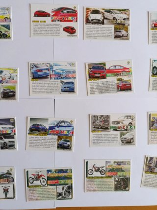 Cromos Monstruos del Asfalto