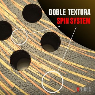 Pala Pádel VIRUS Storm Carbono 3K