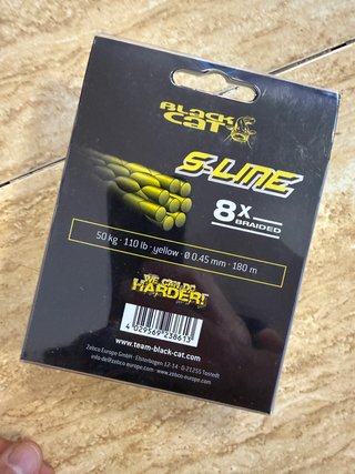 Trenzado Black CAT S-Line - Ø0,45mm 180m 50kg,