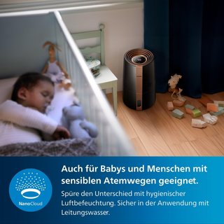 Humidificador Philips Serie 3000 HU3918/10