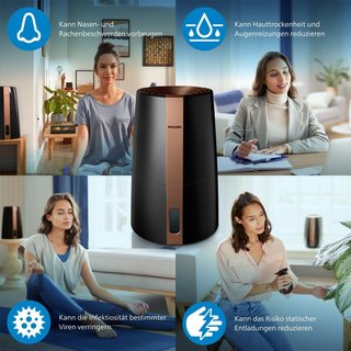 Humidificador Philips Serie 3000 HU3918/10