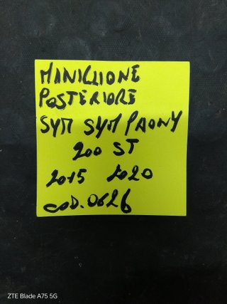 Maniglione posteriore Sym Symphony 200 ST 2015