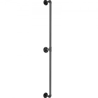 Passamani per Scale in Tubo, Passamani per Scale da 152,4 cm, Passamani in Tubo di Acciaio al Carbonio con Capacità di Carico 199,6 kg