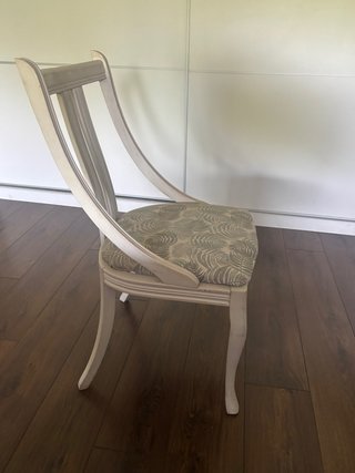 Juego 6 sillas comedor tapizadas