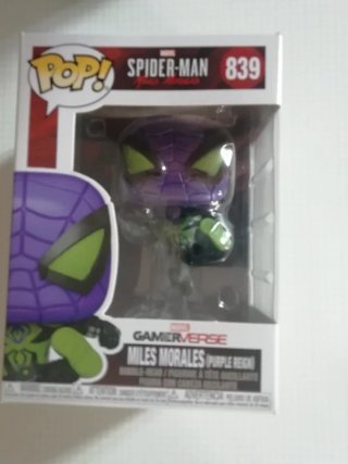 Funko Pop! Miles Morales (Purple Reign) 839