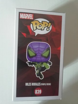Funko Pop! Miles Morales (Purple Reign) 839