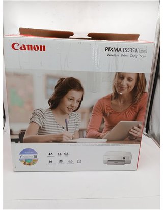 Canon PIXMA TS5351i – Impresora Multifunción para Uso Doméstico con Pantalla OLED | Conexión Inalámbrica desde tu Smartphone | C