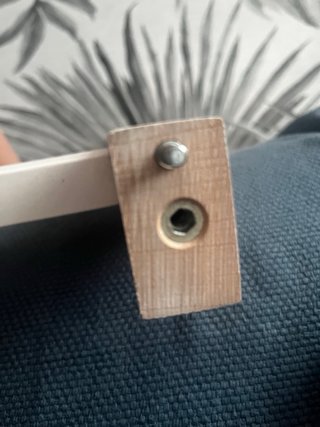 Cuna de madera para muñecas