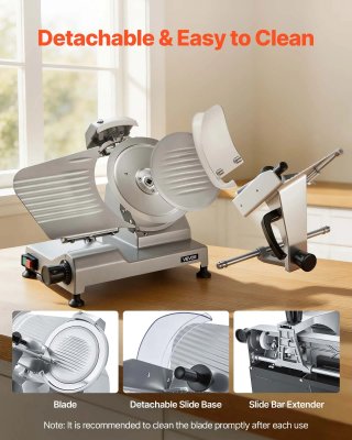 Affettatrice Elettrica per Carne Prosciutto 240 W