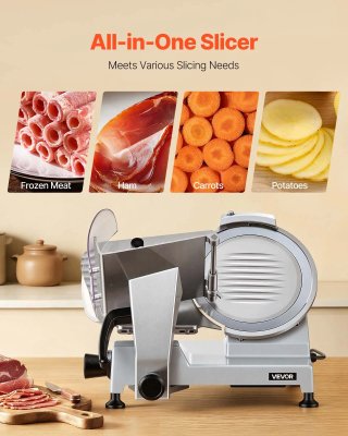 Affettatrice Elettrica per Carne Prosciutto 240 W