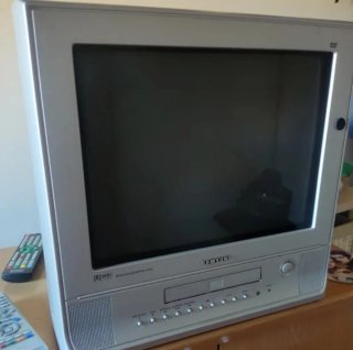 Televisor CRT Samsung DVD mando incluido