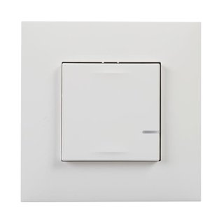 Interruttore Bianco Valena Next con Netatmo