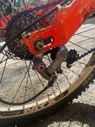 Bici DownHill Arancione