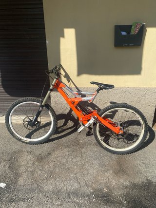 Bici DownHill Arancione