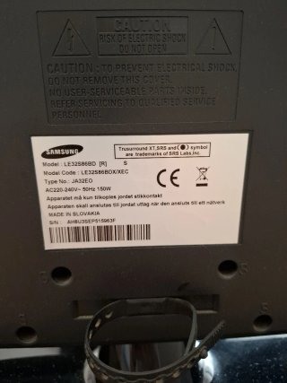 Televisor Samsung con TDT