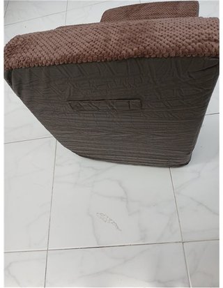 Escalera para Perros Pequeños - Escaleras para Mascotas de Espuma para Cama y sofá - Rampa para Gatos con Funda Lavable y Fondo An