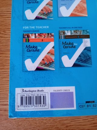 Make the Grade Bachillerato 2, Student's book