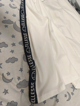 Vestido tirantes Ellesse blanco