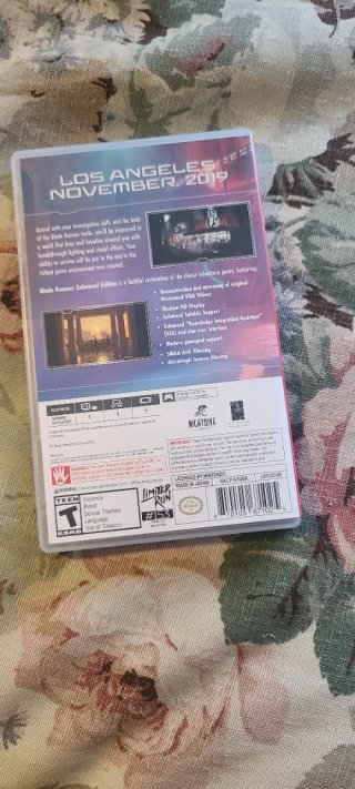 Blade Runner Enhanced Edition Nintendo Switch