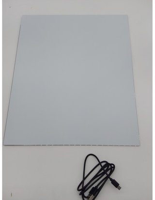 Mesa luminosa A3 Light Pad con bolsa - accesorios de pintura de diamantes - placa de luz - portátil - recargable - funciona con pilas