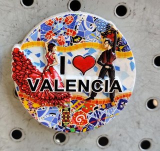 Imán I Love Valencia Flamenco