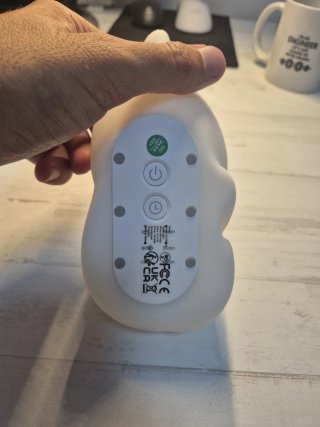 Lámpara infantil silicona con control remoto