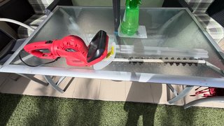 Cortasetos Eléctrico Rojo