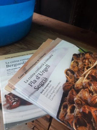 Llibres cuina. Guies gastronomiques de Catalunya.