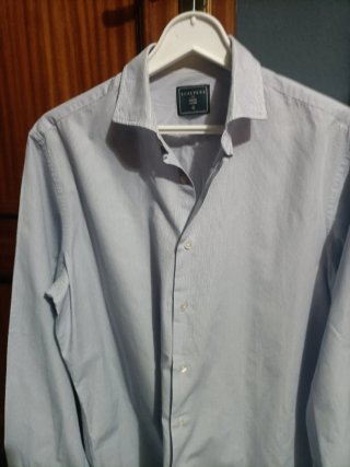 Camisa Scalpers Hombre Talla L Rayas Azules