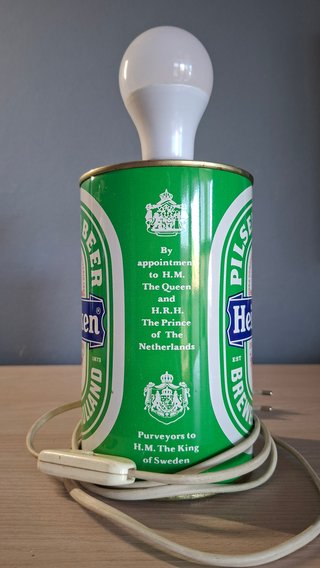 Lampada Heineken Vintage Artigianale