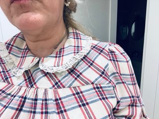 Blusa Romántica Cuadros