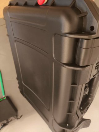 Valigetta porta orologi nera
