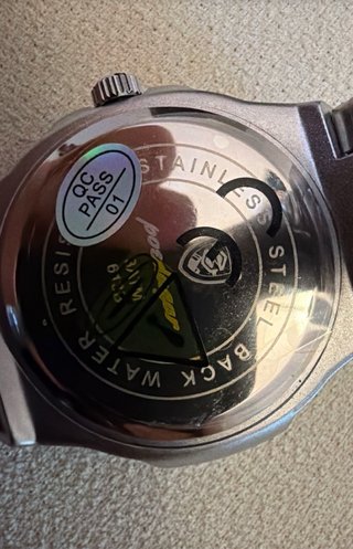 Reloj Poedagar Plata y Blanco