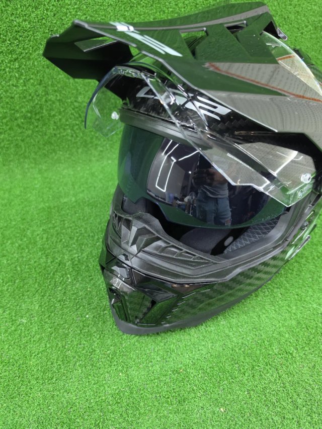 LS2 Explorer Carbon Gloss Casco Moto