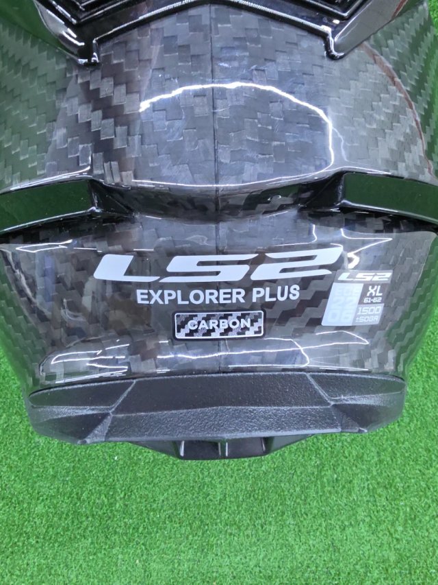 LS2 Explorer Carbon Gloss Casco Moto