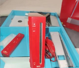 Nintendo Wii Edición 25 Aniversario Roja en CAJA