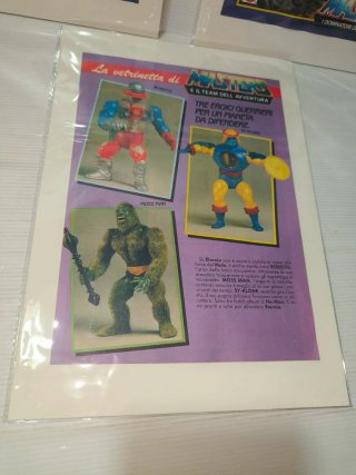 Locandine He-Man Masters of the Universe anni '80