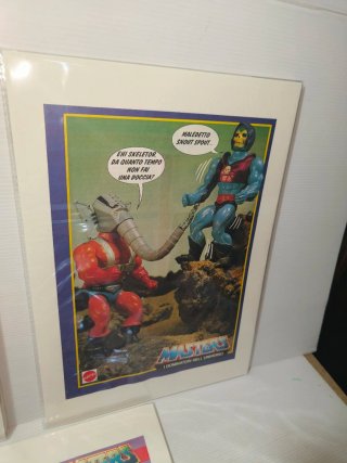 Locandine He-Man Masters of the Universe anni '80