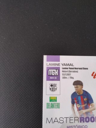Lamine Yamal master rookie 423 Panini Barcelona