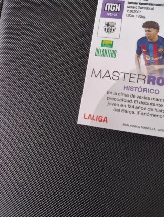 Lamine Yamal master rookie 423 Panini Barcelona