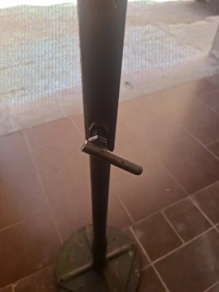 Supporto di rullo metallico regolabile per officina