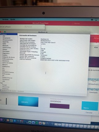 MacBook Air 13 Plata