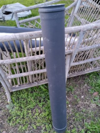 Tubos de chimenea metal y plástico