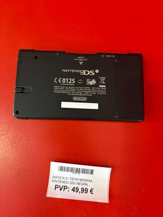Nintendo DSi Negra con cargador