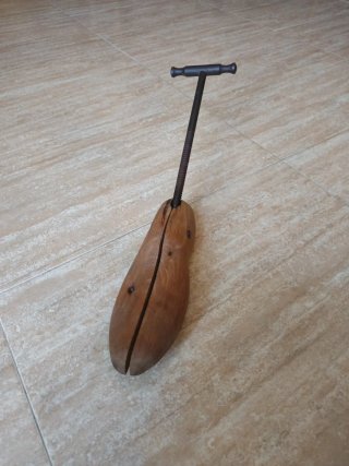 Horma zapatero antigua madera