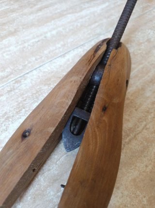 Horma zapatero antigua madera